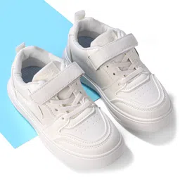 Oh! Pair Casual Shoes with Velcro Closure - White-picture-4