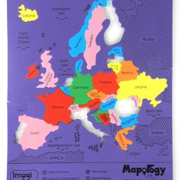 Imagimake Mapology Europe Map Puzzle - 32 Pieces-14
