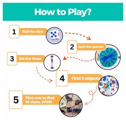 Berrybee I Spy MatDetective & Educational Game for Kids 6-10 | Play Mat | Superfun Brain Boosting Activity Matching, Search & Find Memory Board Game image 2