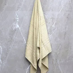 BOMBAY DYEING Beige Cotton 400 GSM Bath Towel-image-18