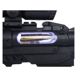 AKN TOYS Light and Sound Army Style Machine Gun with Vibration ( Color May Vary) image 4