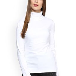 Hypernation White Slim Fit T-shirt-image-9