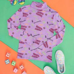 Pantaloons Junior Kids Lavender Printed Full Sleeves Sweatshirt-image-62
