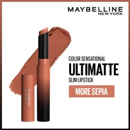 Maybelline New York Color Sensational Ultimatte Lipstick, More Sepia, 1.7g image 3