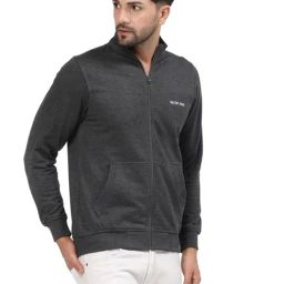 Kalt Dark Grey Regular Fit Sweatshirt-picture-5