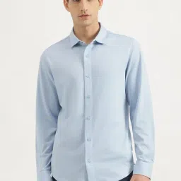 United Colors Of Benetton Blue Slim Fit Shirt-picture-41
