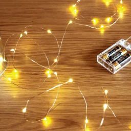 Homesake Yellow Copper 50-LED Fairy Lights (5 Mtr.) - Set of 4-19