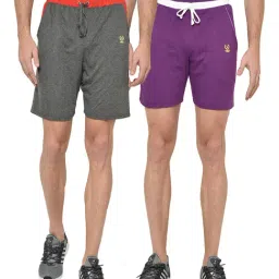 Vimal Jonney Multicolor Printed Shorts - Pack of 2-picture-10