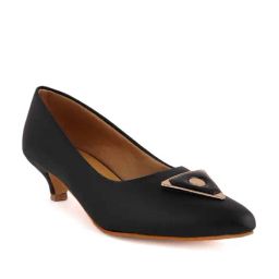 Scentra Women's Black Casual Pumps-image-26