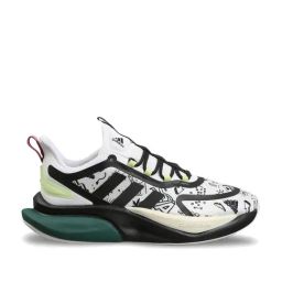 Adidas Men's AlphaBounce + White Running Shoes-image-10