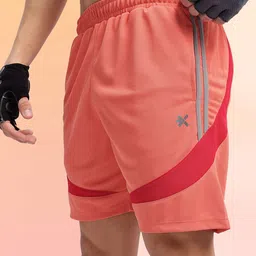 HRX by Hrithik Roshan Men Colourblocked Rapid-Dry Running Sports Shorts-picture-4