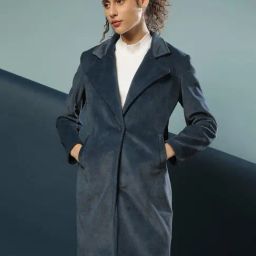 Campus Sutra Drak Blue Regular Fit Jacket-image-59