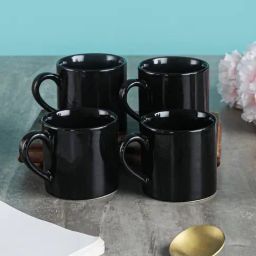 VarEesha Black Ceramic Cups - Set of 4-image-76