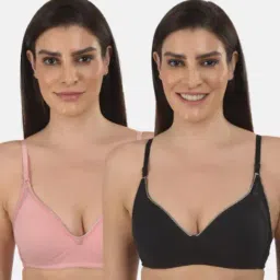 mod & shy Multicolor Non Padded Bra (Pack of  2)-picture-7