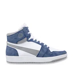 Bacca Bucci Men's Balancer White & Blue Casual Sneakers-image-26