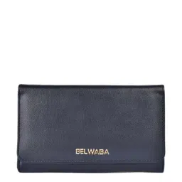 BELWABA Navy Solid Wallet for Women-46