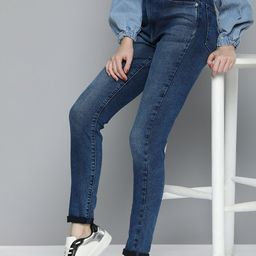 Levis Women Mile High Super Skinny Light Fade Stretchable Jeans-image-72