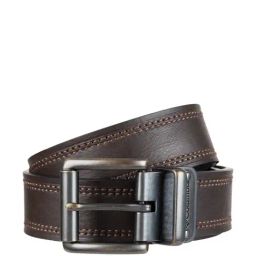 Columbia Brown Leather Waist Belt For Men-image-78