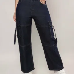 Campus Sutra Blue Regular Fit Jeans-picture-23