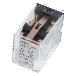 OMRON INDUSTRIAL AUTOMATION POWER RELAY, DPDT, 3A, 220VAC, SOCKET, MY2K AC120-12