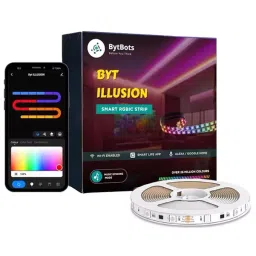 BytBots 5 m Magic RGBIC Smart LED Wi-Fi Strip Lights with App & Voice Controlled RGB Dimmable-2