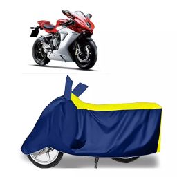 Auto Pearl Two Wheeler Cover for MV Agusta F3 - Yellow, Blue-image-95