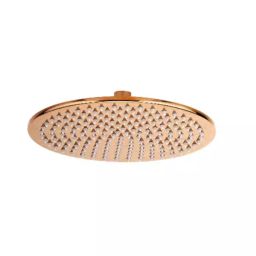 Hindware 200 mm Round Brass Rose Gold Wall Mount Overhead Shower, F160160RGD-image-88