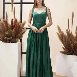 MISH Green Maxi Dress-image-42