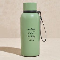 Westside Home Sage Text Design Water Bottle-20