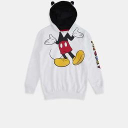 Pantaloons Junior Kids White & Black Cotton Printed Full Sleeves Avengers Sweatshirt-image-9