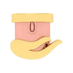 P.C. Chandra Jewellers 14k Yellow Gold In The Shape Of Gift Box Pendant-image-32