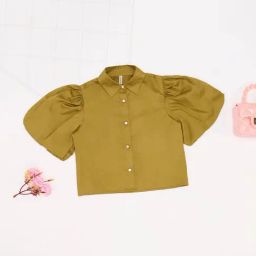 Pantaloons Junior Girls Olive Top-13