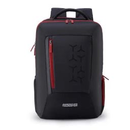American Tourister Black Unisex Office Laptop Backpack-picture-25