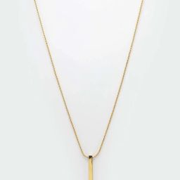 NVR Gold Plated Geomatric Pendent With Chain for Men - Set Of 2 image 3