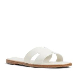 Aldo Women's White Casual Sandals-image-59