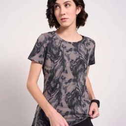 Ajile by Pantaloons Black Printed T-Shirt-picture-28