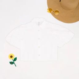 Pantaloons Junior Girls White Top-image-130