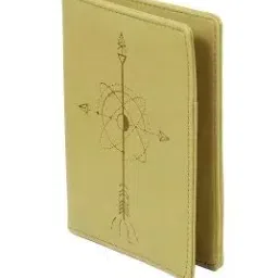 Sukeshcraft RFID Safe Passport Holder Cover Case Travel Document Organiser Golden-image-21