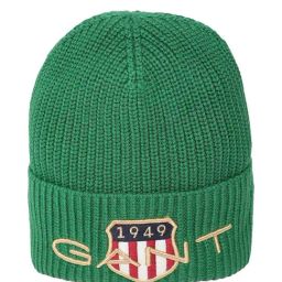 Gant Kids Green Unisex Beanies (S-M)-picture-11