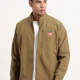 Showoff Olive Slim Fit Jacket-picture-45