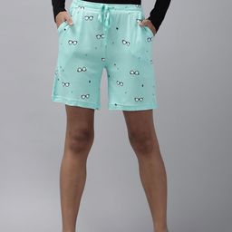 Van Heusen Allover Print Functional Pocket Superior Drape Lounge Shorts-image-15