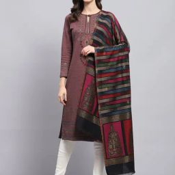 Monte Carlo Multicolor Floral Print Shawl-11