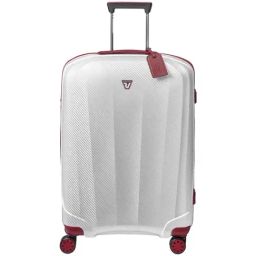 Roncato We Are Glam Rosso & Bianco Textured Hard Large Trolley Bag -30 cm-image-11