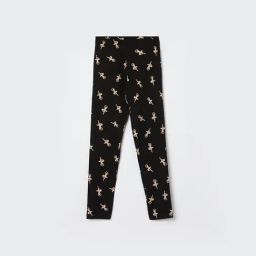 Fame Forever by Lifestyle Girls Black Printed Trousers-picture-18