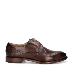 Bugatti Men's Livorno Flex Evo Brown Derby Shoes-image-43