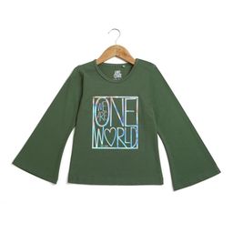 Tiny Girl Flared Sleeve Top-14