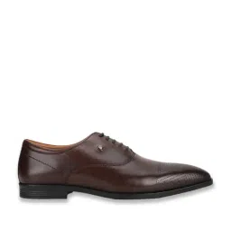 Louis Philippe Men's Brown Oxford Shoes-picture-23
