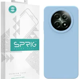 Sprig Back Cover for Realme C65 5G (Blue)-image-54