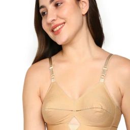 BLOSSOM Beige Full Coverage Everyday Bra-19
