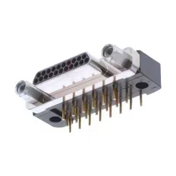 ITT CANNON D Sub Connectors MICRO D SUB CONN, R/A PLUG, 21POS, THT, MDLM-21PCBRP-F222-picture-14